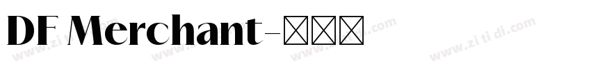 DF Merchant字体转换